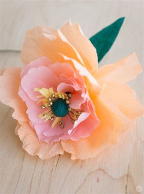 How to Make Large Crepe Paper Flowers: A Creative Journey into Floral Artistry